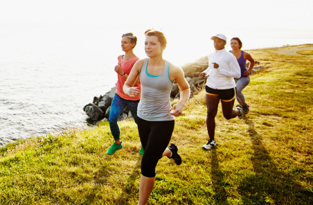 group of runners